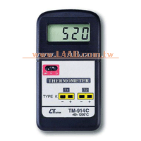 TM-914C　雙溫度計(普及型)
www.yalab.com.tw　YaLab儀器儀表網