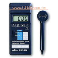 EMF-827　電磁波測試器-高斯計
www.yalab.com.tw　YaLab儀器儀表網
