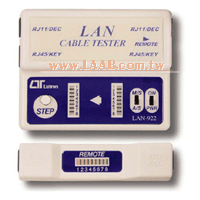 LAN-922　網路纜線測試器
www.yalab.com.tw　YaLab儀器儀表網