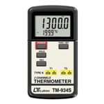 TM-934S　雙組溫度計
www.yalab.com.tw　YaLab儀器儀表網